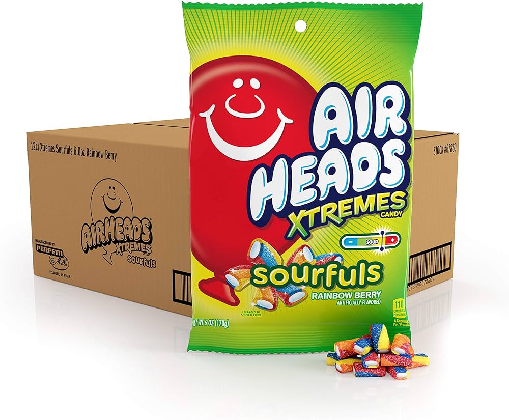 Airheads Xtremes Sourfuls 6oz