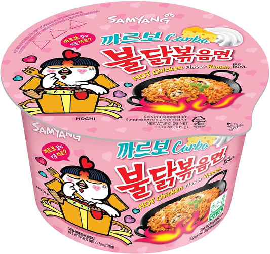Samyang Buldak Carbonara Bowl Ramen 105g