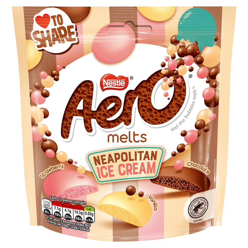 Aero Melts Neapolitan IC Pouch 90g