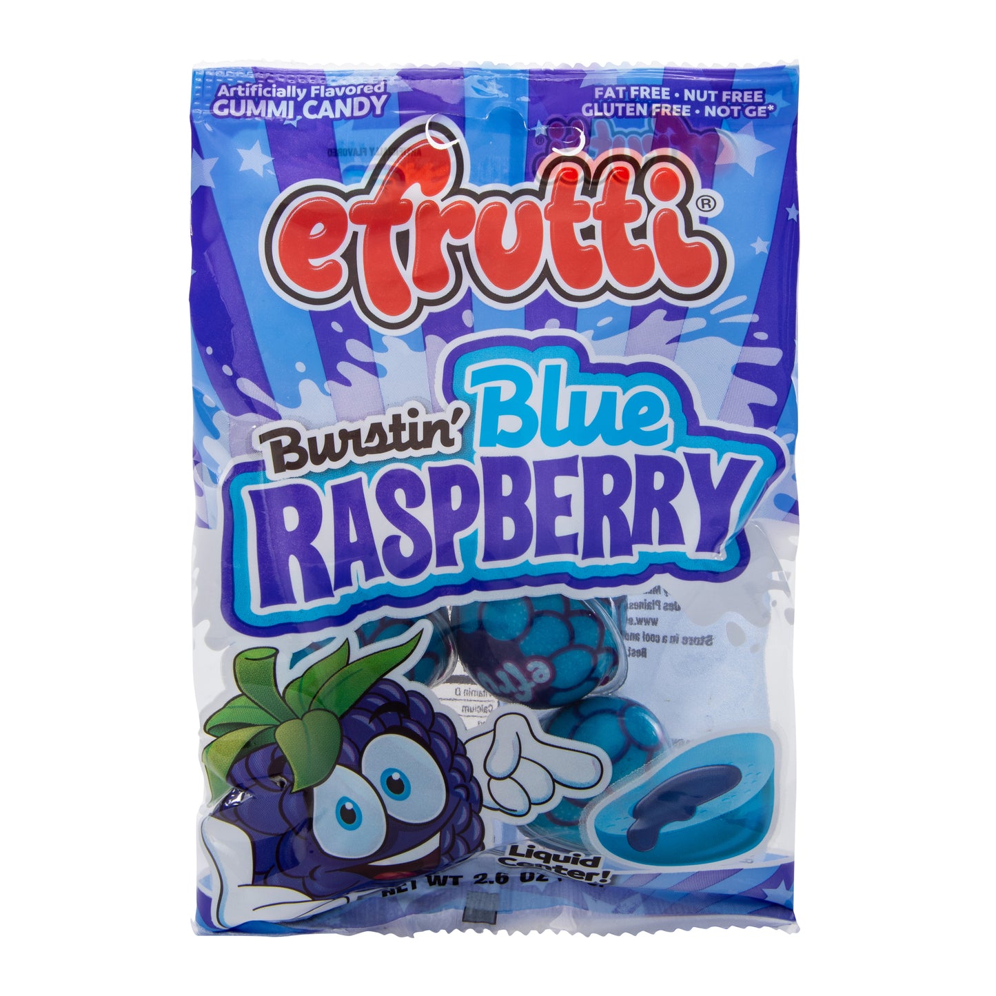 efrutti Burstin' Blue Raspberry 2.6oz