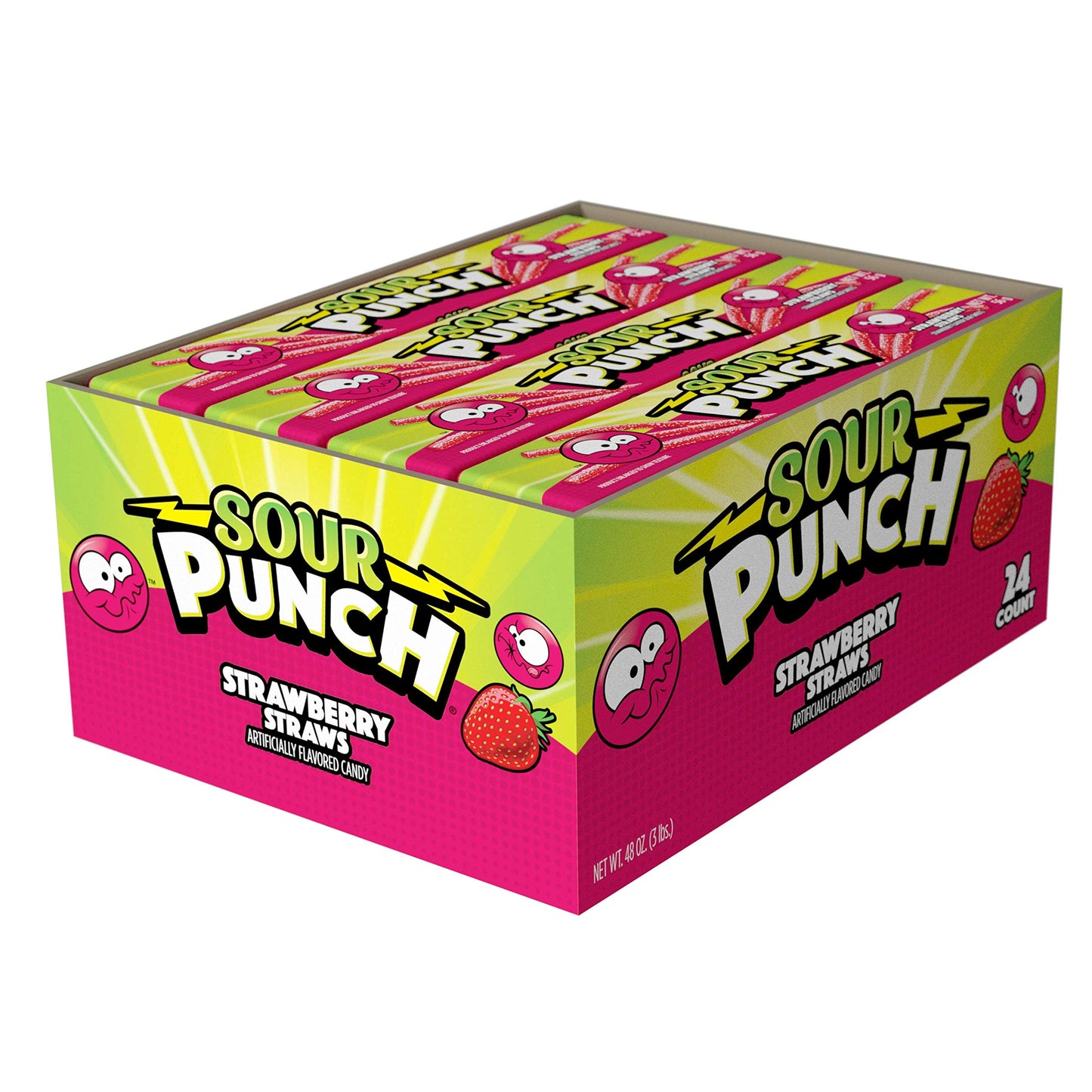 Sour Punch Strawberry Straws