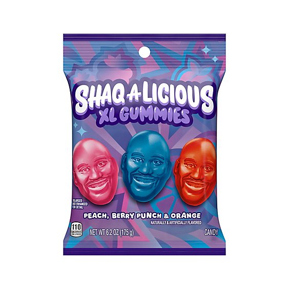 SHAQ-A-LICIOUS XL Gummies Original  Peg Bag