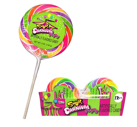 Bee Giant Carnival Sour Pops 4.25