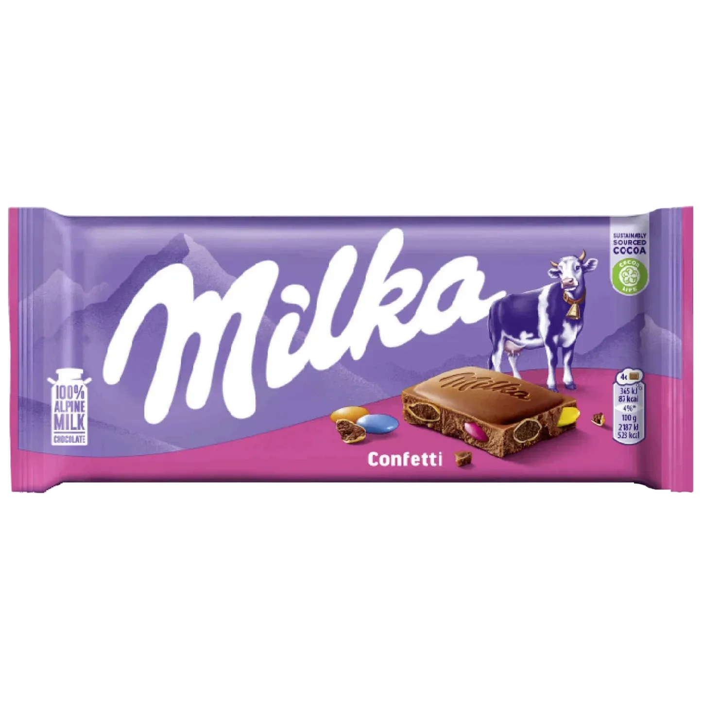 Milka Confetti 100g