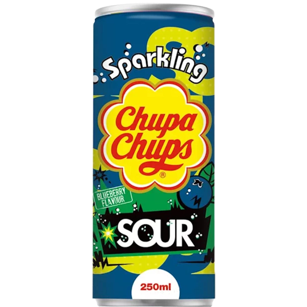 Chupa Chups Sour Blueberry 250ml