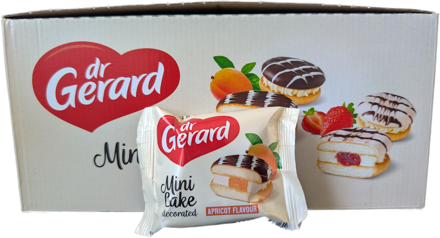 Dr Gerard Mini Cakes Apricot 27 g x 24