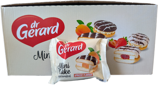 Dr Gerard Mini Cakes Apricot 27 g x 24