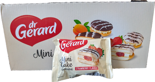 Dr Gerard Mini Cakes Strawberry 27 g x 24