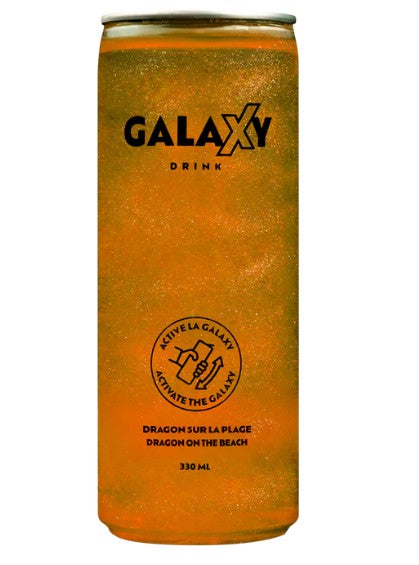 Galaxy Drink Dragon Sur La Plage (Orange) 330ml 18/CT