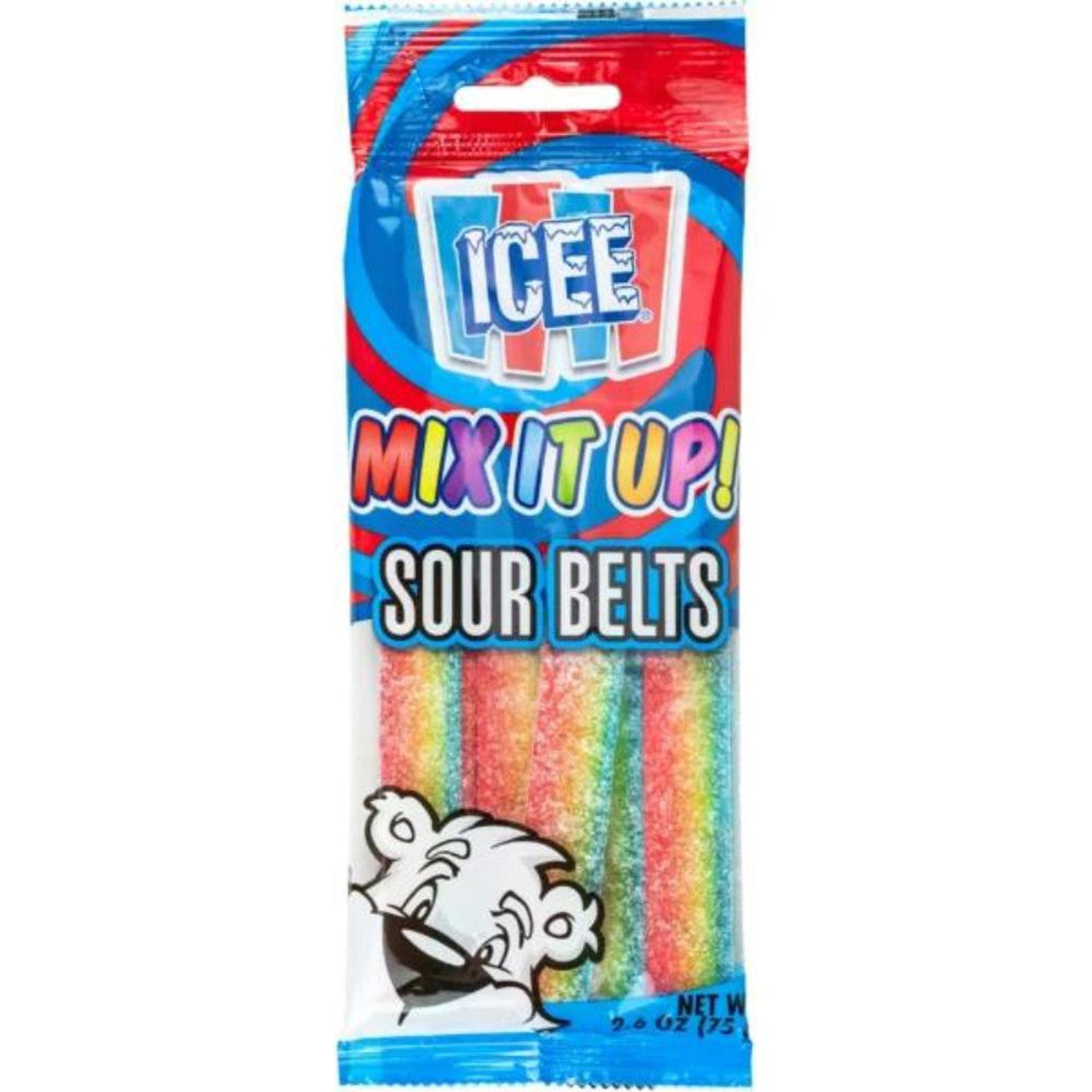 Icee 'Mix It Up' Sour Belt Bags 2.64oz