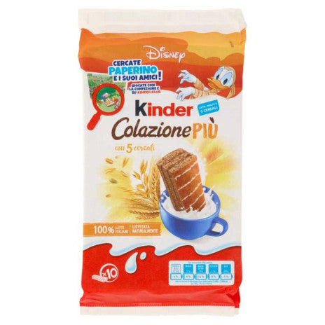 Kinder Colazione Più pack of 10 (Gr.290)