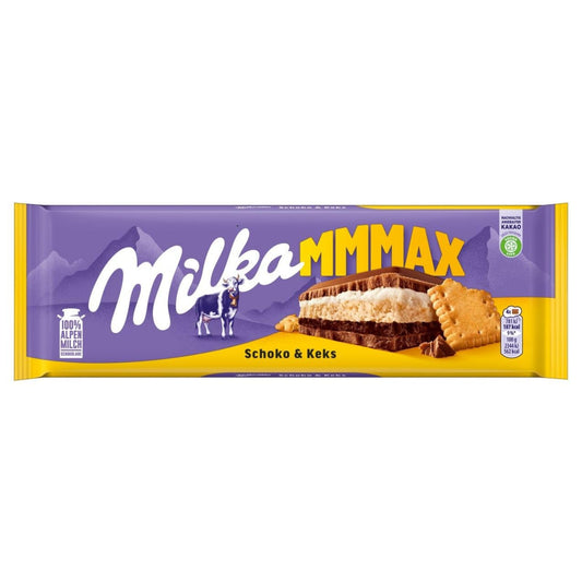 Milka MMMAX Choco & Biscuit 300g x 12