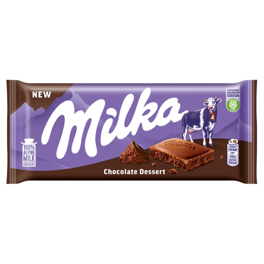 Milka Dessert Chocolate 100g. x 22