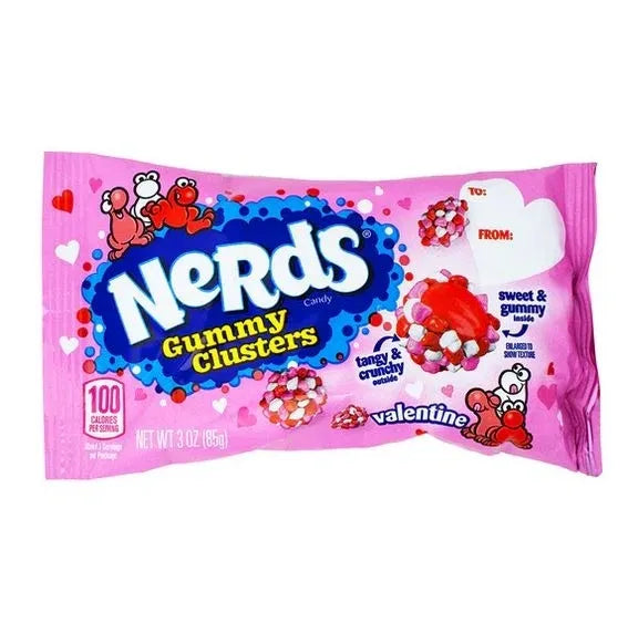 Nerds Valentine's Gummy Clusters 3oz