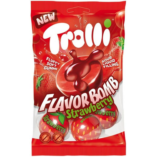 Trolli Flavour Bomb Strawberry 75g x 21