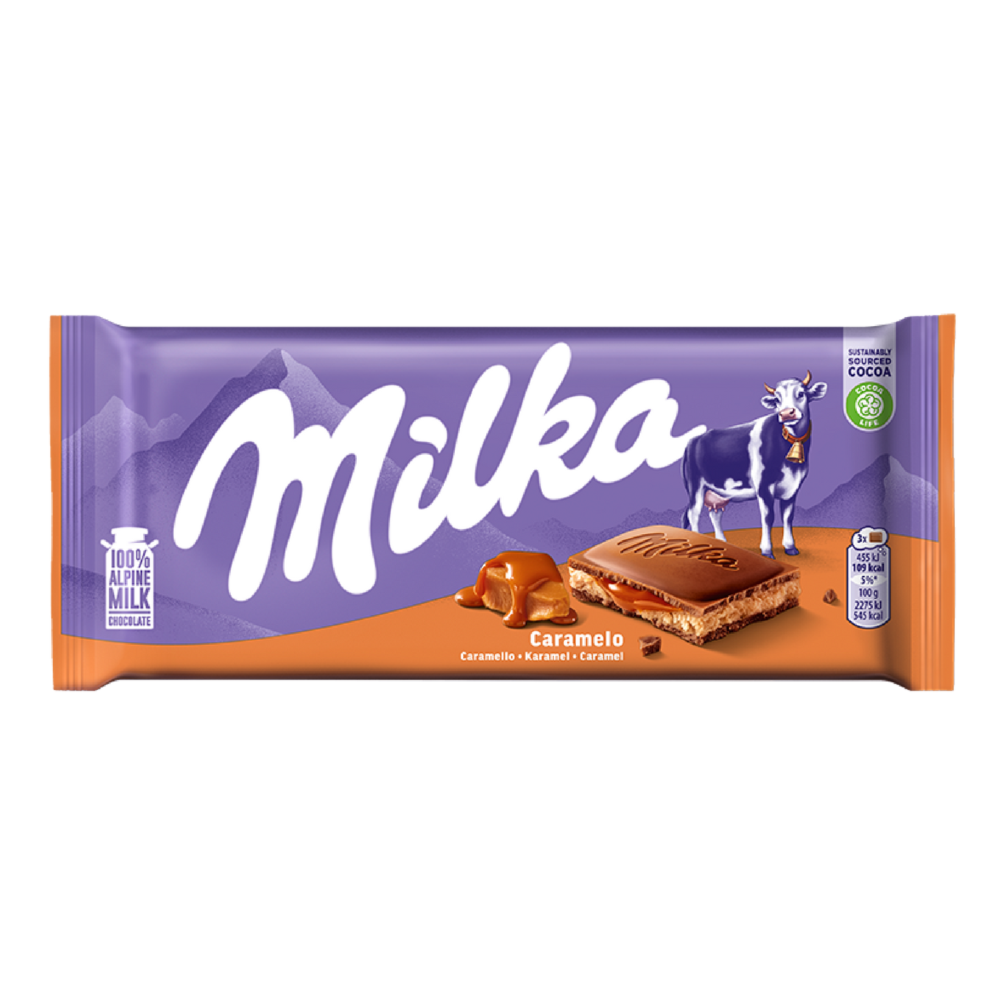 Milka Caramel 100g.