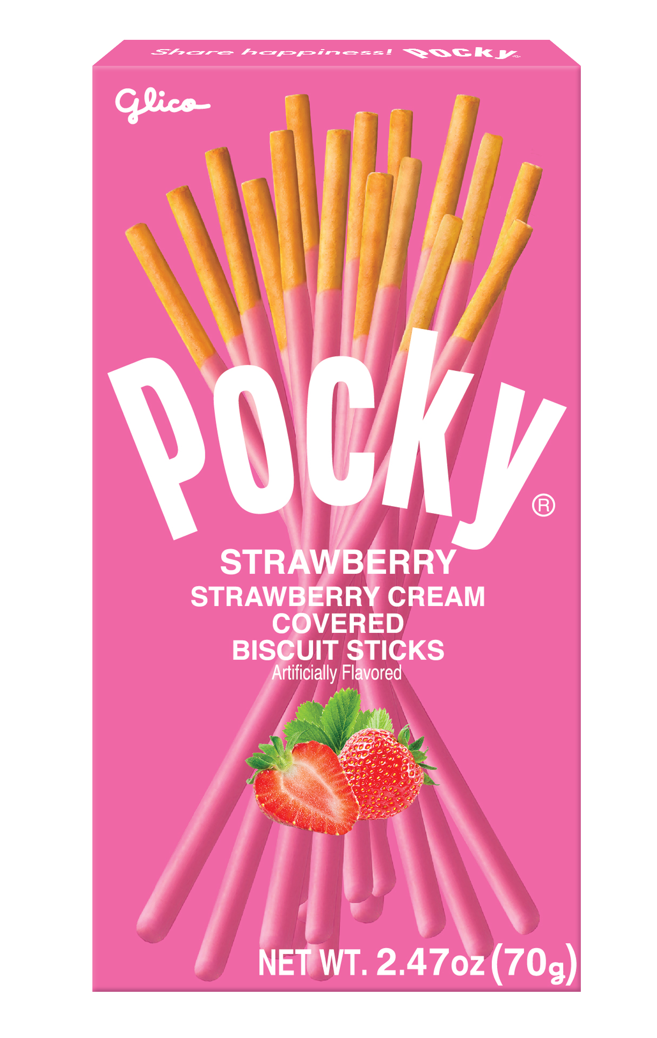 Pocky Strawberry Cream 2.47oz