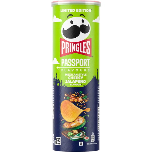 Pringles Passport Mexican Style Cheesy Jalapeno 165 g