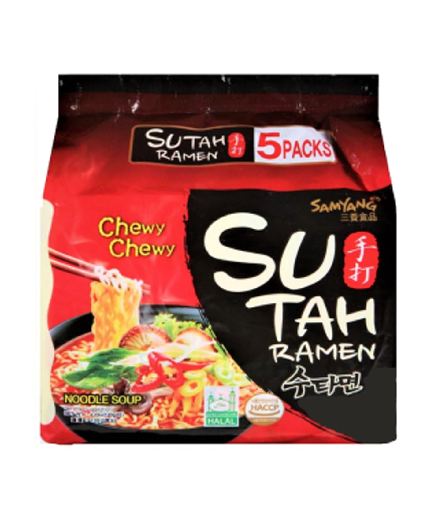Samyang Buldak Sutah Ramen 140g 5 Pack