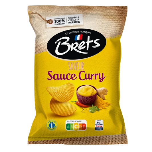Brets ondulées Sauce Curry