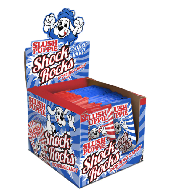 Slush Puppie Shock Rocks Popping Candy 7g