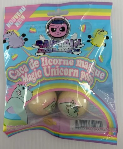 Captain Galaxy - Caca de Licorne Magique 4ball 18g/bag