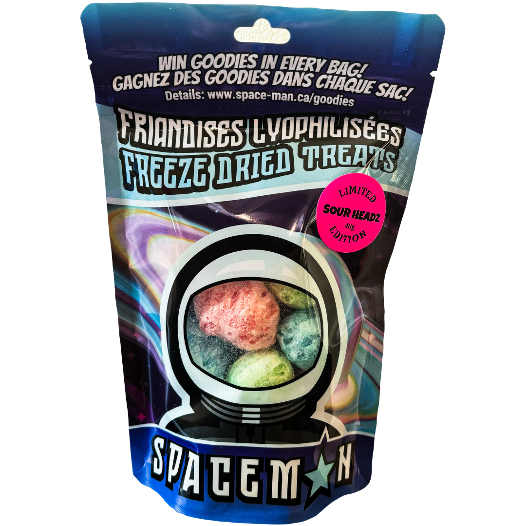 Space-Man Sour Headz 40g