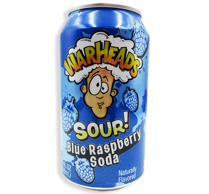 Warheads Soda Blue Raspberry 355ml