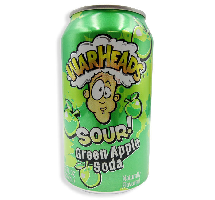 Warheads Soda Green apple 355ml