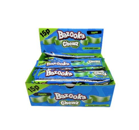 Bazooka Chew Bar Sour Apple 14g