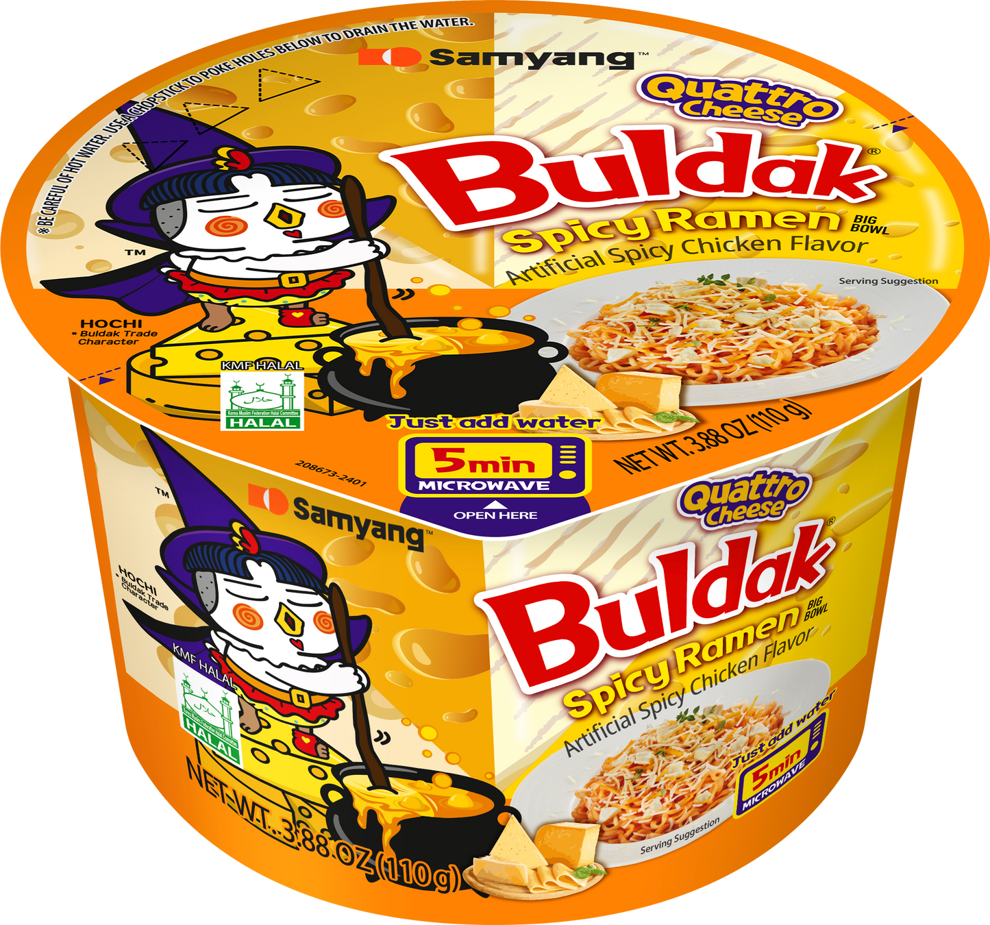 Samyang Buldak Quattro Cheese Bowl 105g