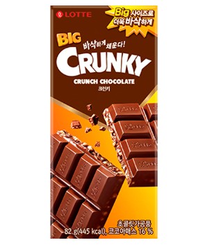 LOTTE Big Crunky 82g (4x8)