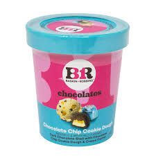 Frankford Baskin Robbins Chocolates Choc Chip Cookie Dough 5oz