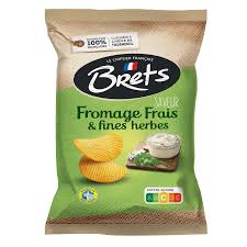 Brets Ondulées Saveur Fromage Frais & Fines Herbes