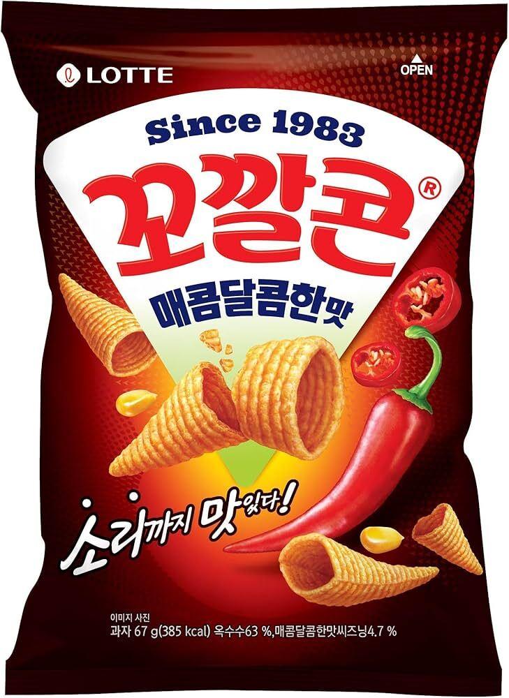 Lotte Kokalcorn Sweet And Spicy 67g