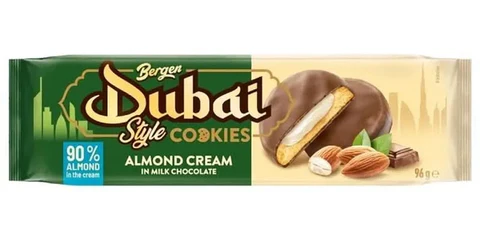 Bergen Dubai Style Almond Cookies 96g x 30