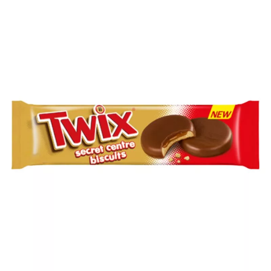 Twix Secret Centre Biscuits 132g x 12