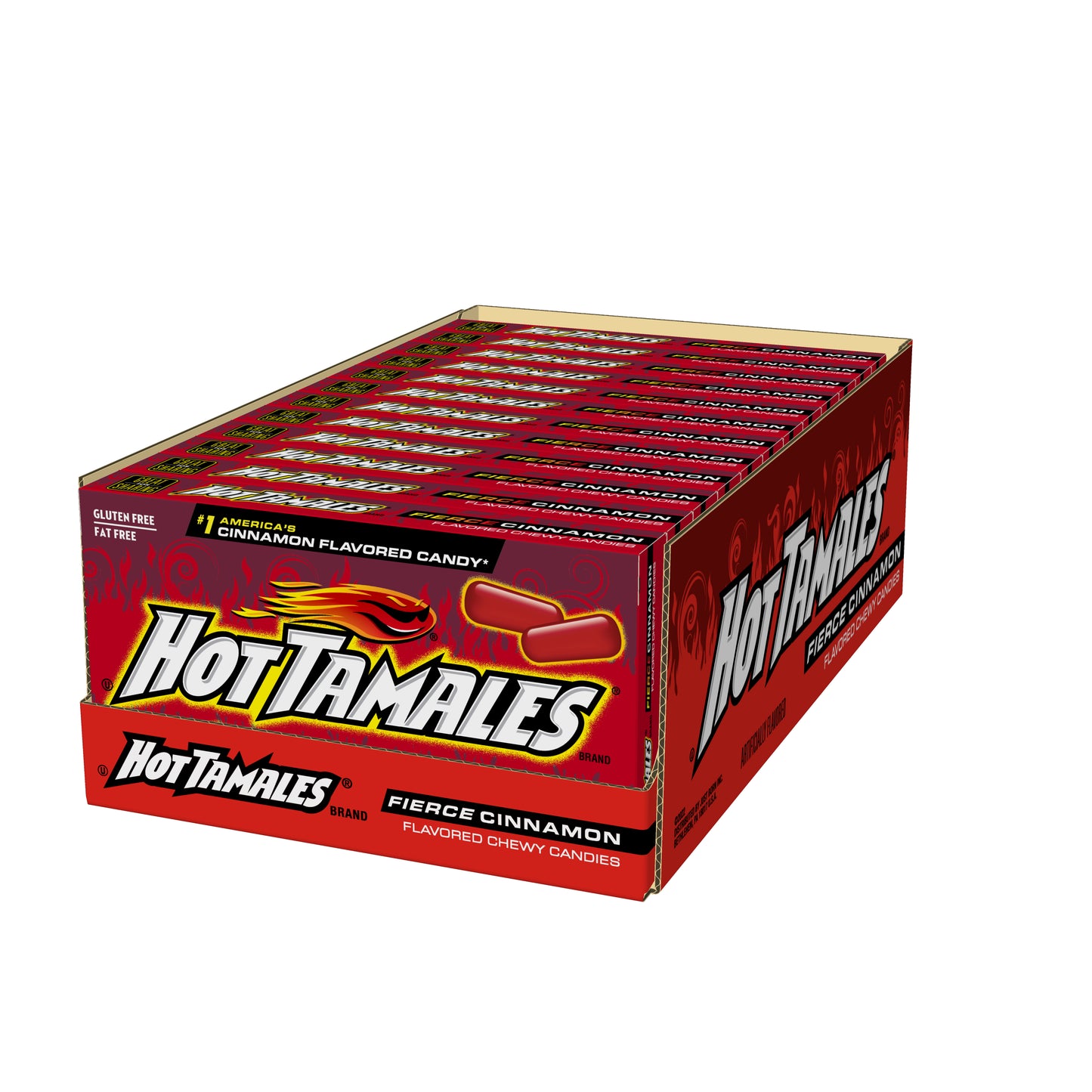 Hot Tamales Theater Box Fierce Cinnamon 4.25oz