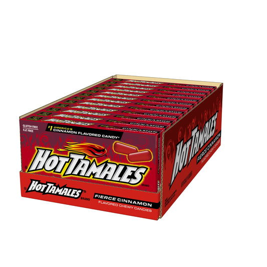 Hot Tamales Theater Box Fierce Cinnamon 120g x 12