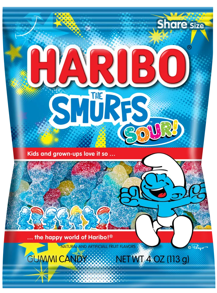 Haribo Sour Smurf 140g