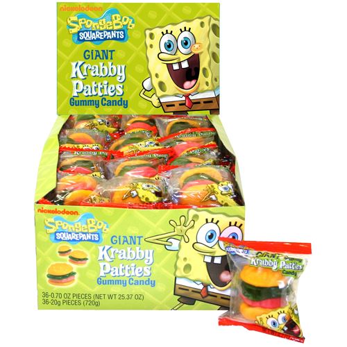 Gummy Giant Krabby Patties