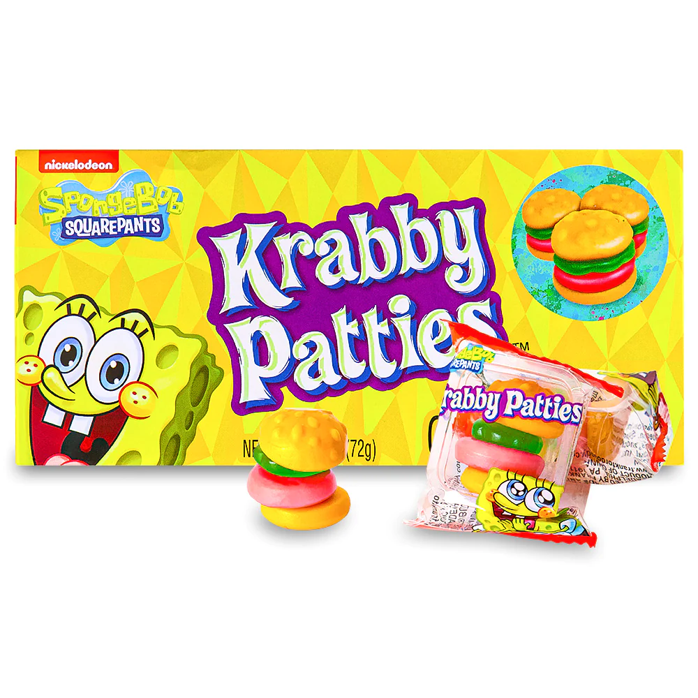 SpongeBob Krabby Patties Original Theater Box 72g