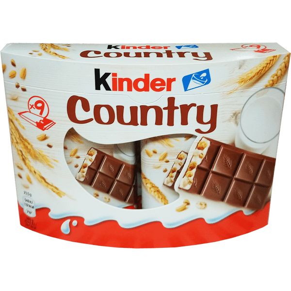 Kinder Country Master Case 221.5g 18 pack