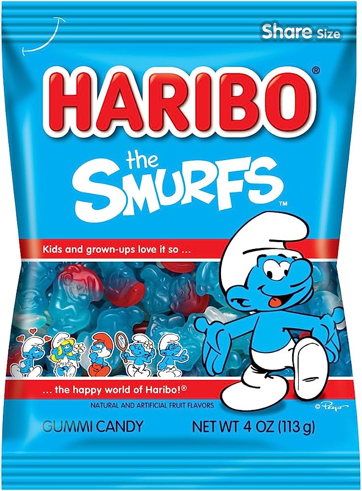 Haribo Smurfs 112g