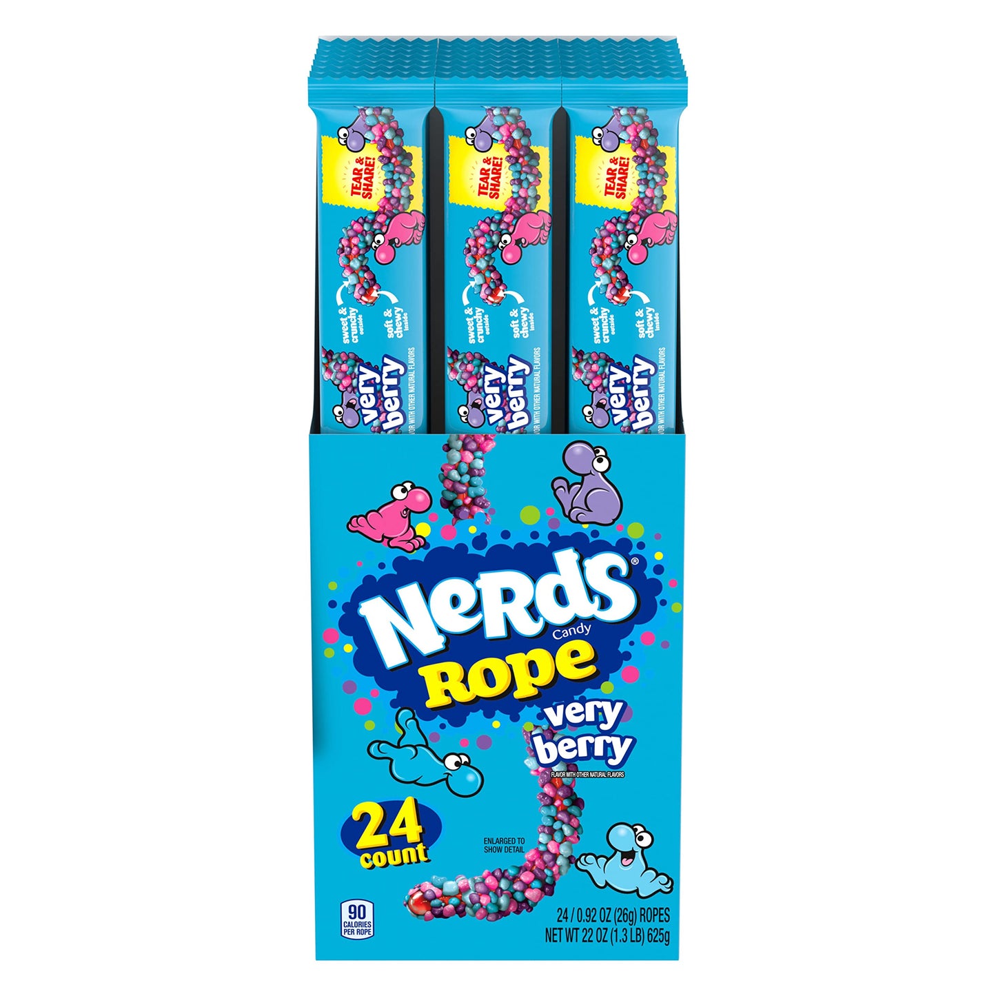 Wonka Nerds Ropes Very Berry