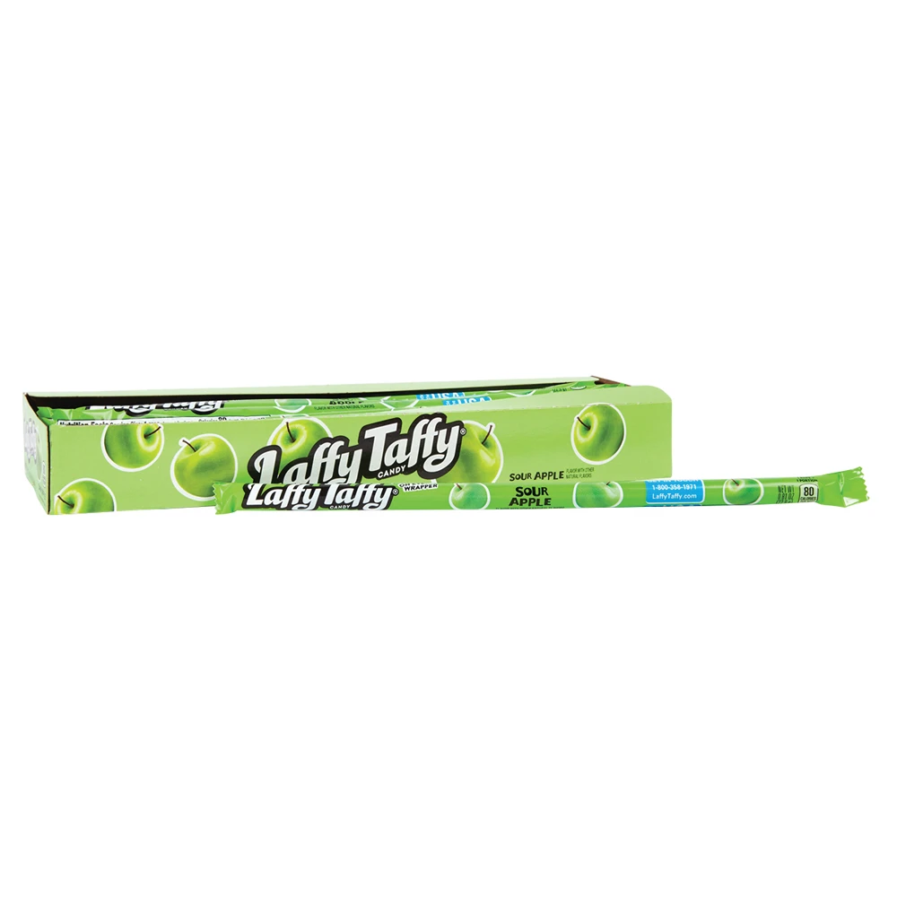 Wonka Laffy Taffy Rope Sour Apple Montreal Based Exotic Snacks