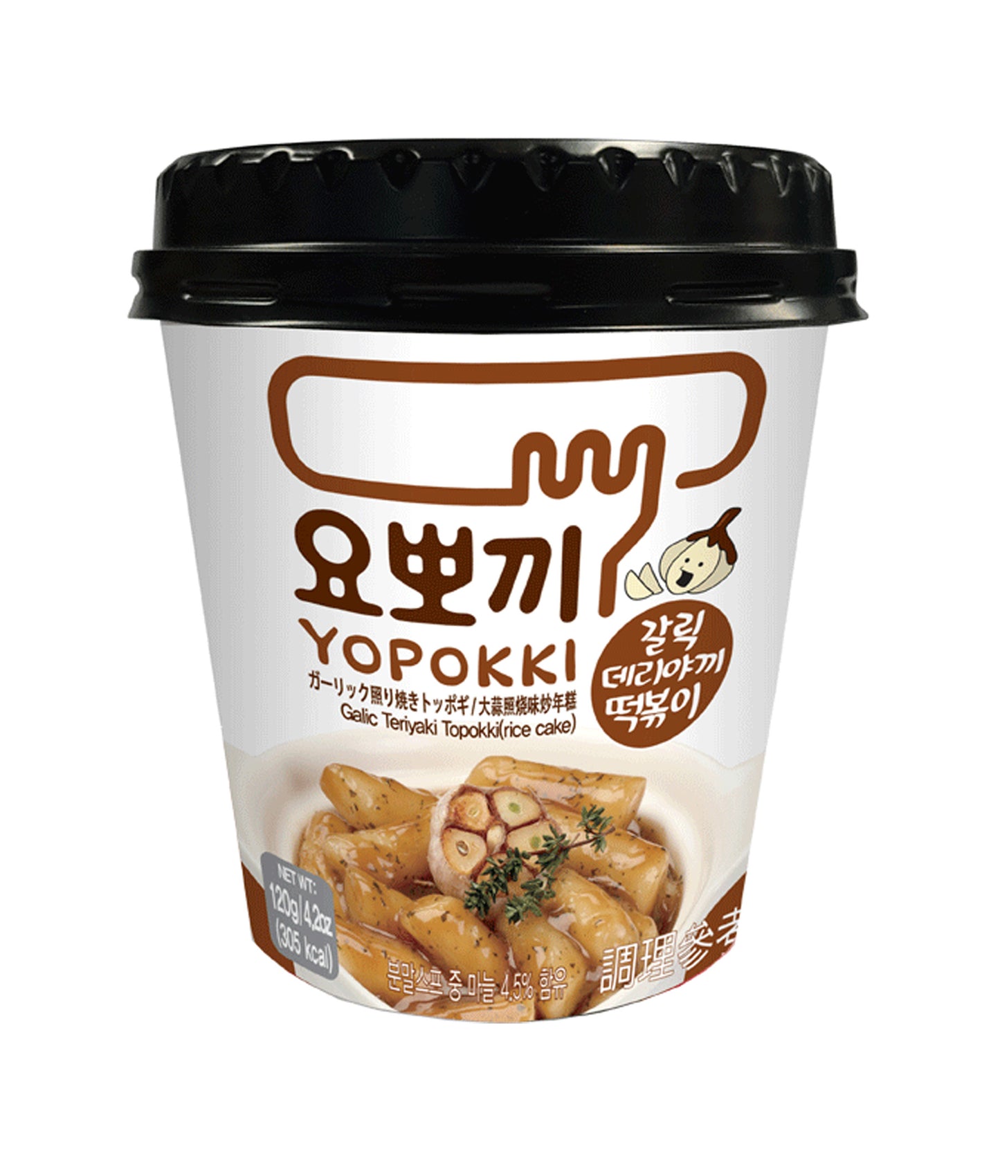 YP YOPOKKI CUP Garlic Teriyaki 120g