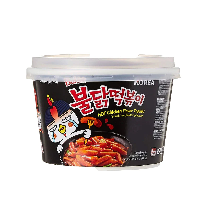 SamYang Buldak Toppoki Hot Chicken Bowl 185g