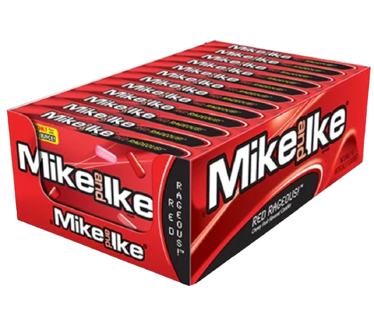 Mike & Ike Theater Box Red Rageous 142g