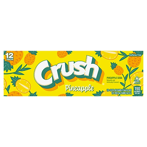 Crush Pineapple 355ml USA